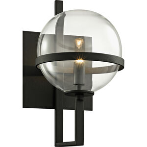 Elliot 1 Light 6.5 inch Textured Black Wall Sconce Wall Light