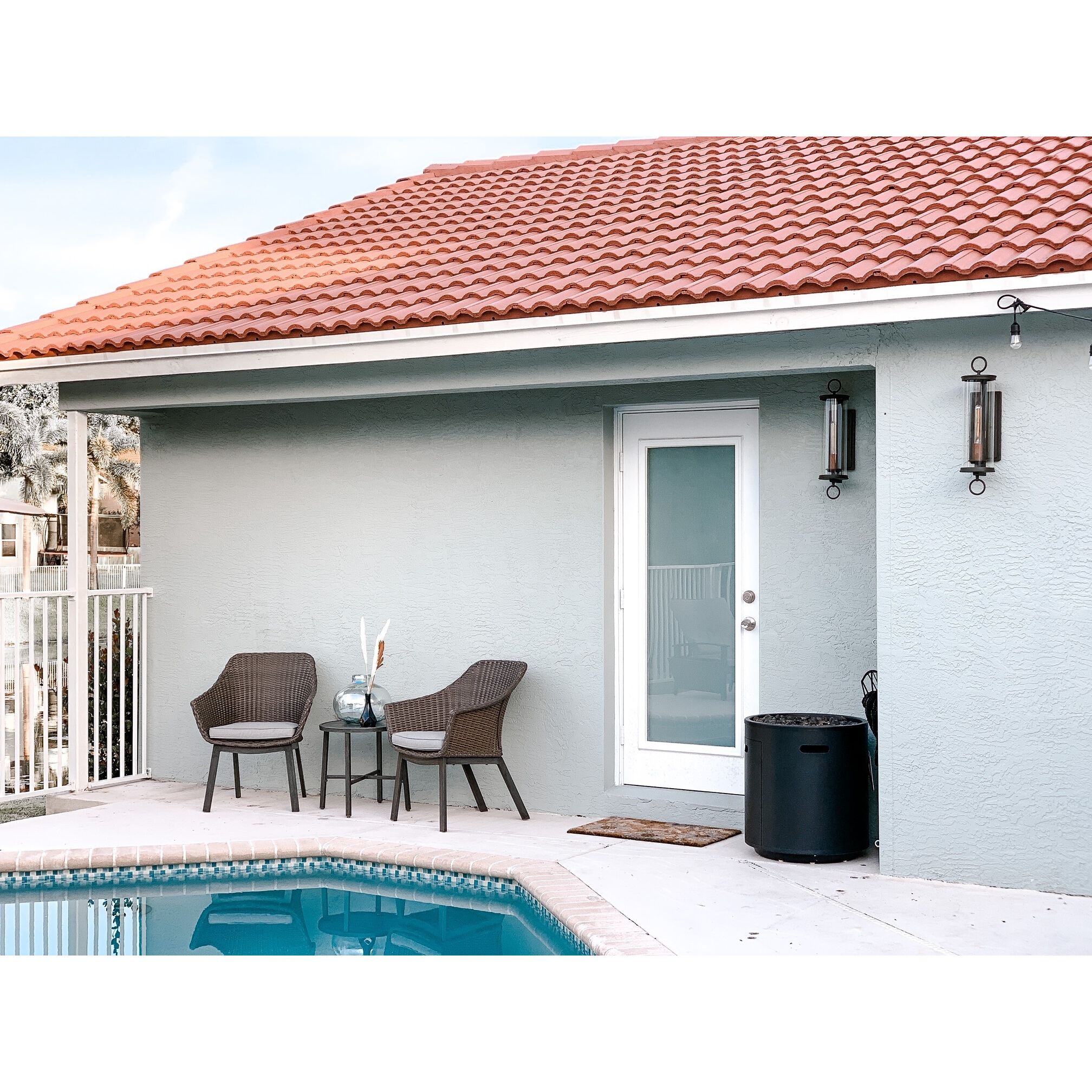 Aiden 1 Light 5.75 inch Textured Bronze Wall Sconce Wall Light