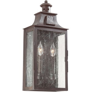Newton 2 Light 19.5 inch Old Bronze Outdoor Wall Sconce