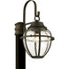 Bunker Hill 1 Light 18 inch Vintage Bronze Post Lantern