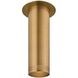 Berg 1 Light 4.75 inch Patina Brass Flush Mount Ceiling Light