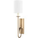 Michas 1 Light 5 inch Patina Brass Wall Sconce Wall Light