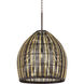 Holden 1 Light 26 inch Bronze Outdoor Chandelier