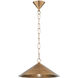 Midvale 1 Light 14.75 inch Patina Brass Pendant Ceiling Light