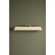 Rowan 30 watt 25 inch Patina Brass and Soft Sand Picture Light Wall Light