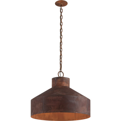 Rise & Shine 4 Light 26 inch Rust Patina Chandelier Ceiling Light