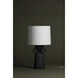 Santa Cruz 28.5 inch 15.00 watt Black Table Lamp Portable Light
