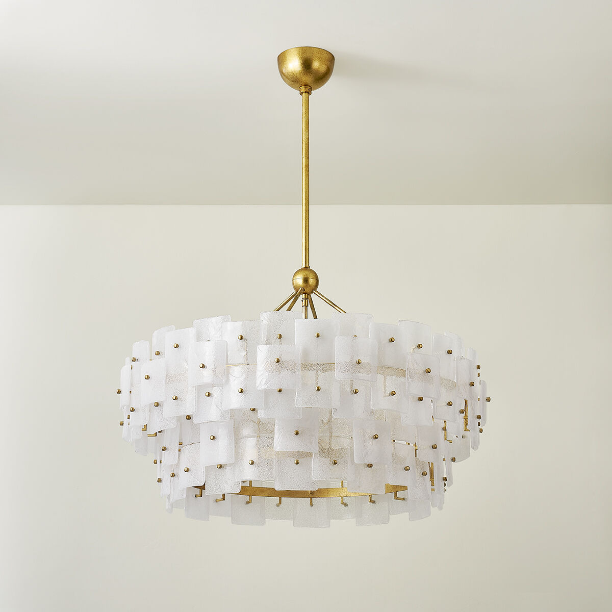 ●日本正規品● Jacik F2136-VGL Lighting Troy 8 Gold Vintage inch 36 Light 彫刻・オブジェ