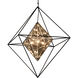 Epic 8 Light 30 inch Textured Iron Chandelier Ceiling Light