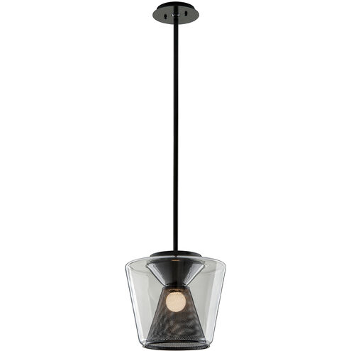 Berlin LED 12.5 inch Soft Black Pendant Ceiling Light