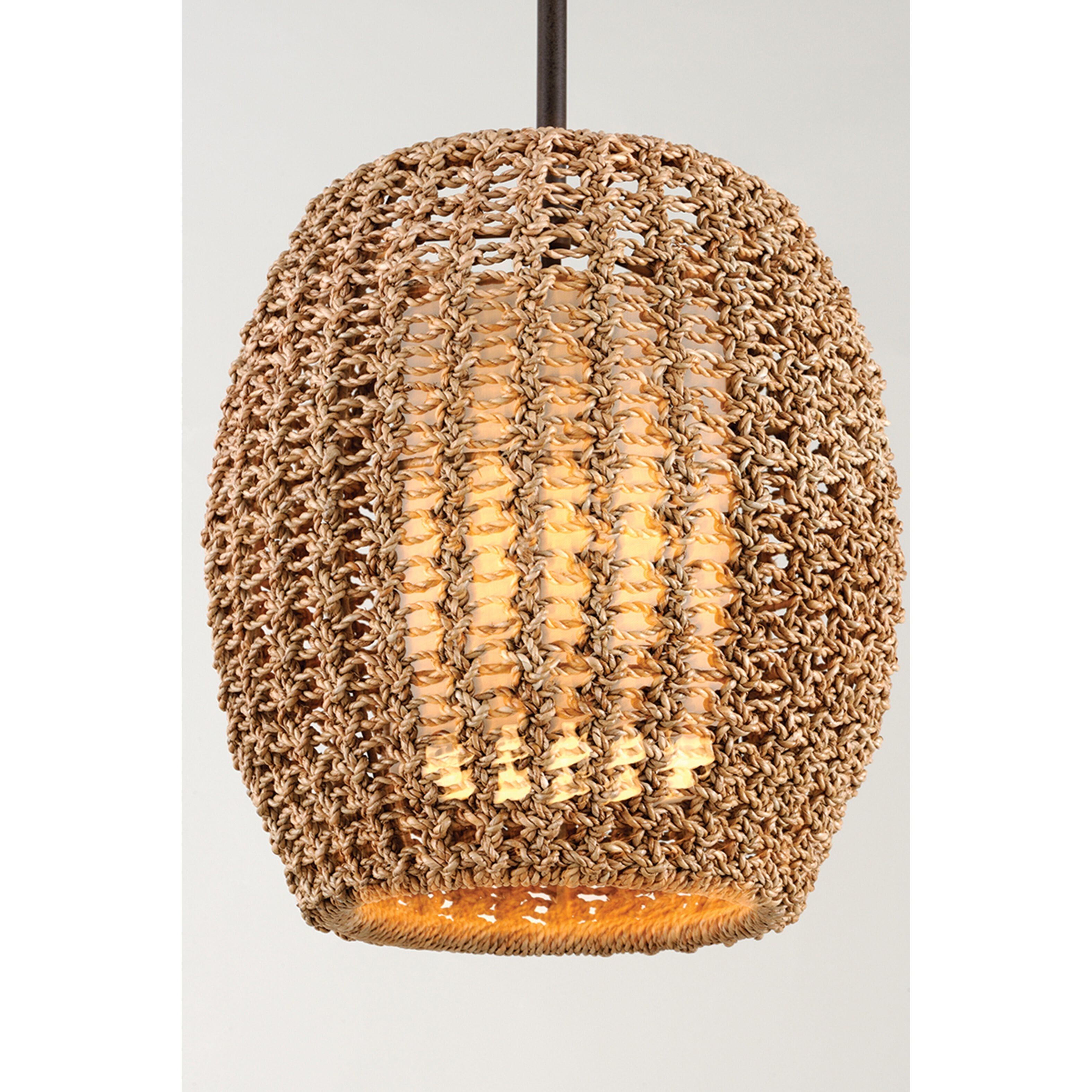 Conga 1 Light 17 inch Bronze Pendant Ceiling Light