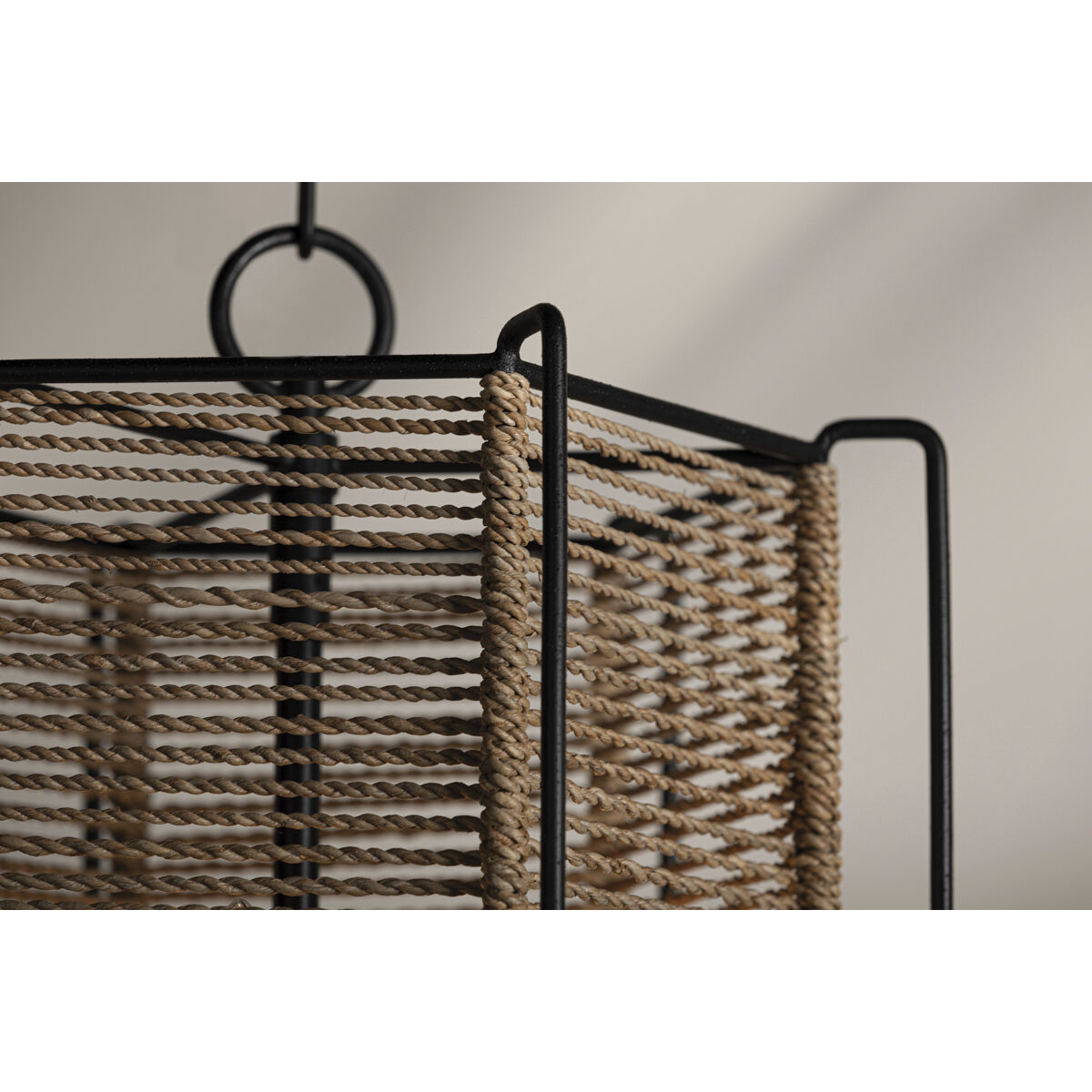 Ramon 3 Light 13 inch Textured Black Indoor Lantern Ceiling Light