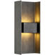 Scotsman 2 Light 13.5 inch Graphite Outdoor Wall Sconce