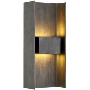Scotsman 2 Light 14 inch Graphite Outdoor Wall Sconce