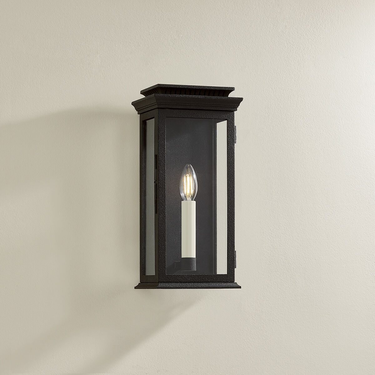 Louie 1 Light 7 inch Forged Iron Wall Sconce Wall Light