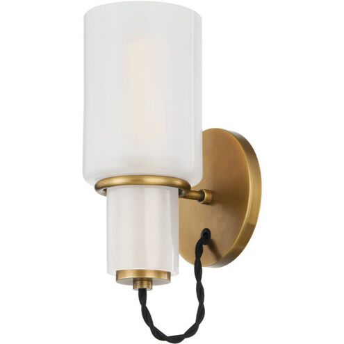 Lincoln 1 Light 15 inch Patina Brass Wall Sconce Wall Light