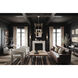 Cosmo 1 Light 6 inch Soft Black Wall Sconce Wall Light
