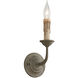 Cyrano 1 Light 5 inch Earthen Bronze Wall Sconce Wall Light