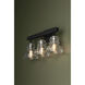 Menlo Park 3 Light 20.5 inch Deep Bronze Bath And Vanity Wall Light
