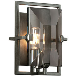 Prism 1 Light 7 inch Graphite ADA Wall Sconce Wall Light 