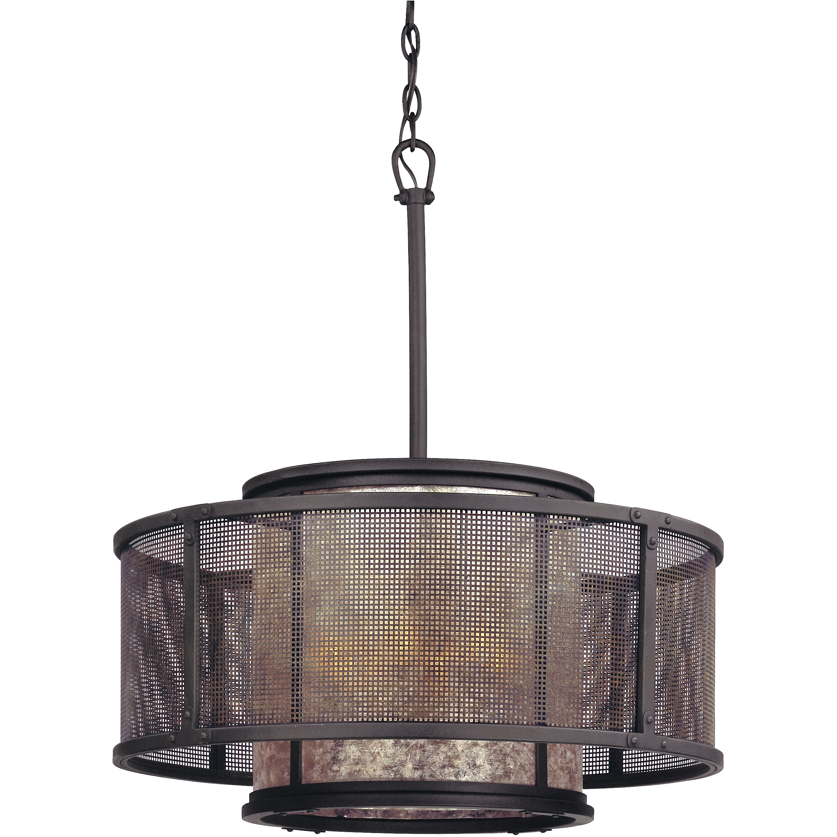 Copper Mountain 6 Light 26 inch Copper Mountain Bronze Chandelier Ceiling Light