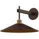 Harac LED 10.75 inch Patina Brass/Bronze Exterior Wall Sconce
