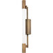 Merced 2 Light 2.75 inch Patina Brass ADA Wall Sconce Wall Light
