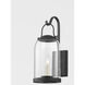Napa County 1 Light 18 inch French Iron Outdoor Wall Sconce, Small