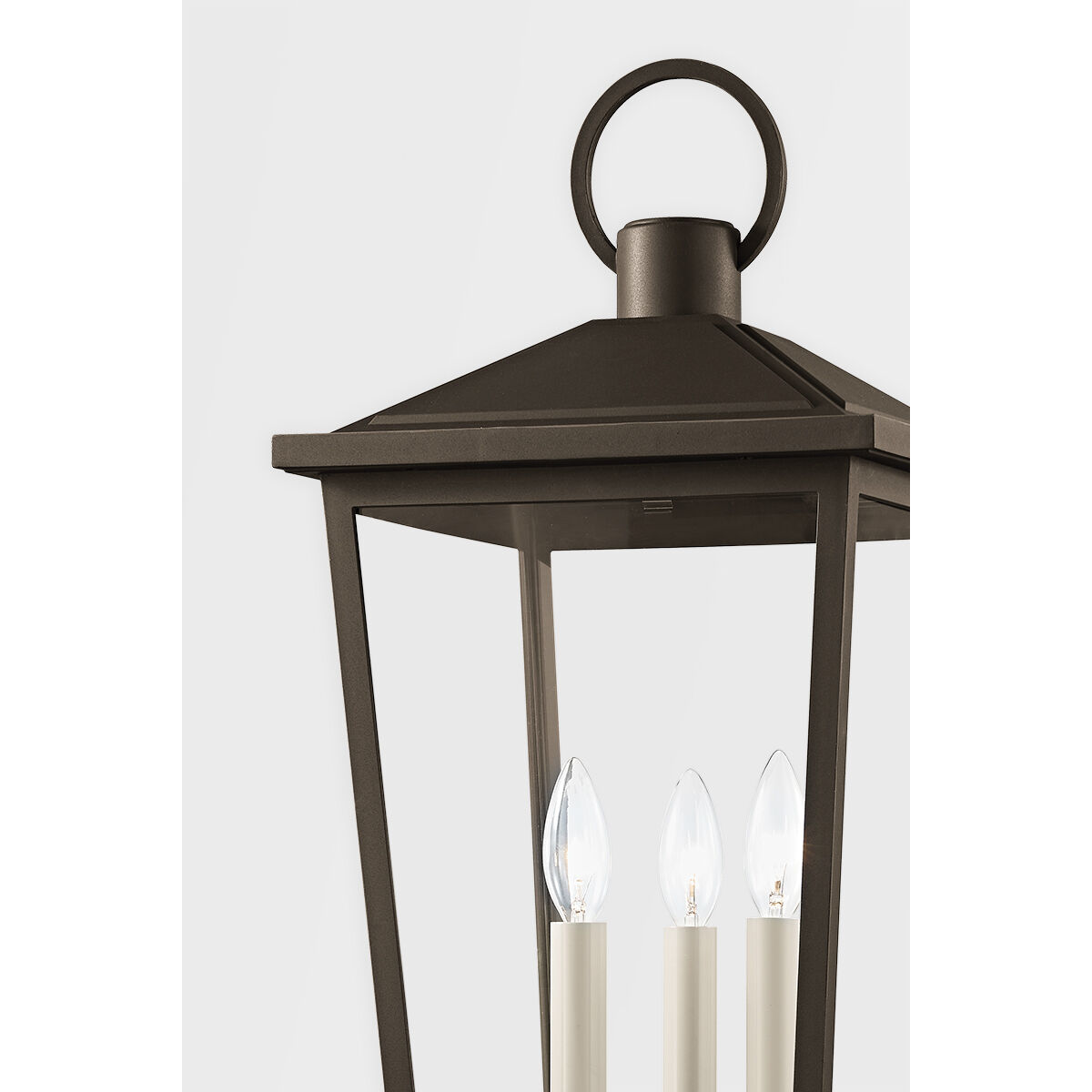 Soren 3 Light 25 inch Textured Bronze Post