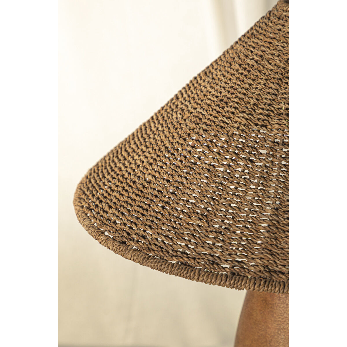 Seyla 29 inch 15.00 watt Patina Brass/Ceramic Ancient Terracotta Table Lamp Portable Light