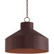 Rise & Shine 5 Light 32 inch Rust Patina Chandelier Ceiling Light