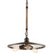 Brooklyn 3 Light 18 inch Heritage Bronze Pendant Ceiling Light
