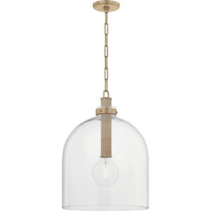Kori 1 Light 15.75 inch Patina Brass Pendant Ceiling Light
