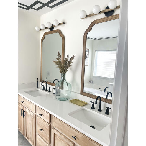 Nomad 4 Light 32 inch Bronze Bath And Vanity Wall Light