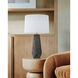 Coronado 29 inch 15.00 watt Patina Brass/Ceramic Ash Black Table Lamp Portable Light