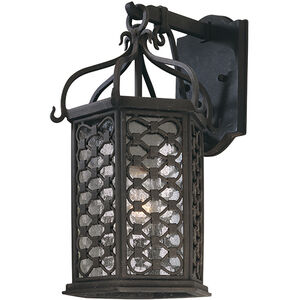 Los Olivos 1 Light 15 inch Old Iron Outdoor Wall Sconce