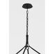 Sutton 28 Light 52.25 inch Textured Black Chandelier Ceiling Light