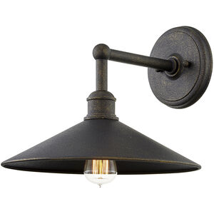 Shelton 1 Light 11 inch Vintage Bronze Outdoor Wall Sconce