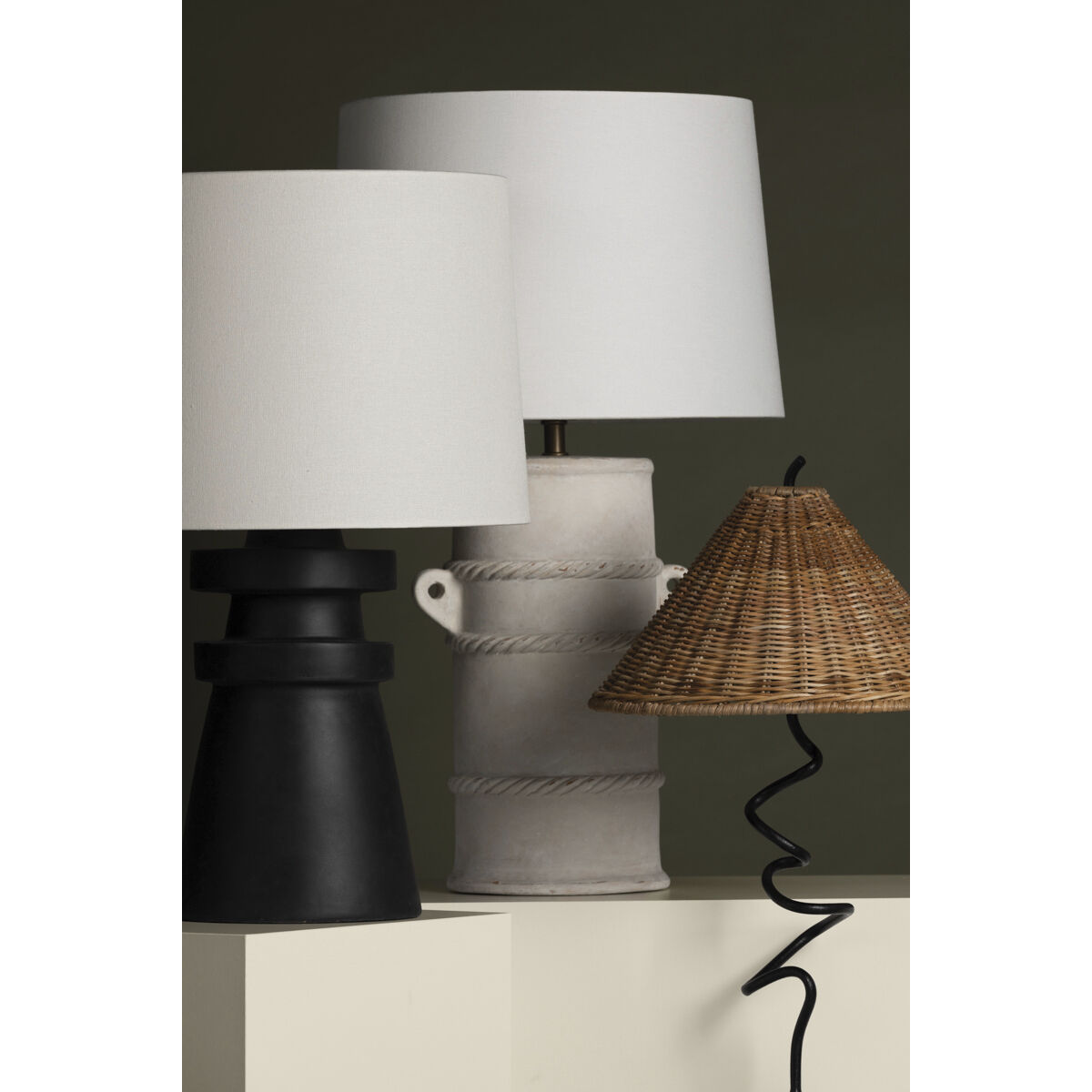 Alaric 25.75 inch 8.00 watt Forged Iron Table Lamp Portable Light