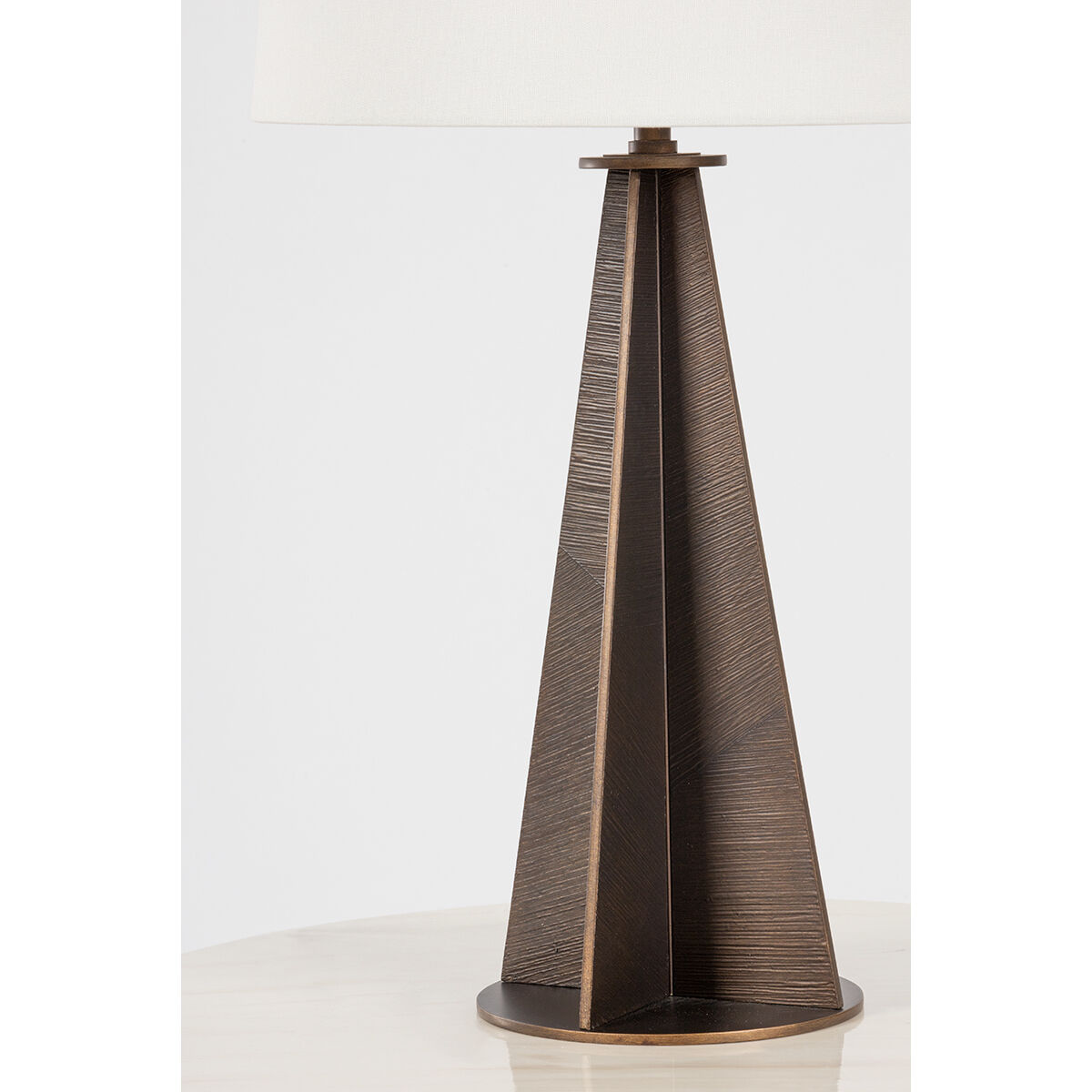 Finn 30 inch 15.00 watt Bronze Leaf Table Lamp Portable Light