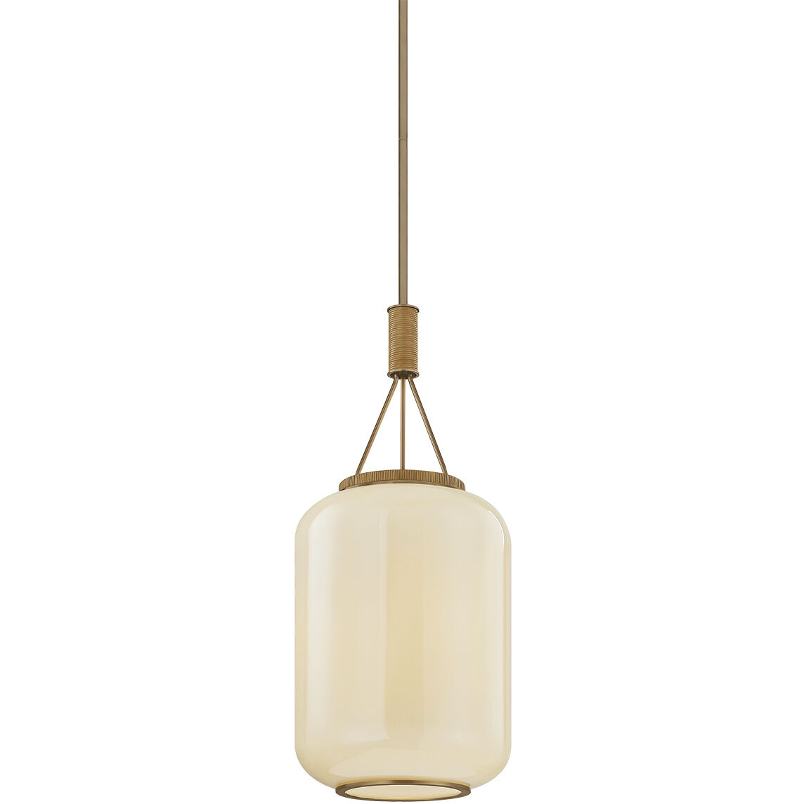 Judson 1 Light 14 inch Patina Brass Lantern Ceiling Light