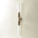 Darby 2 Light 4.75 inch Patina Brass ADA Wall Sconce Wall Light