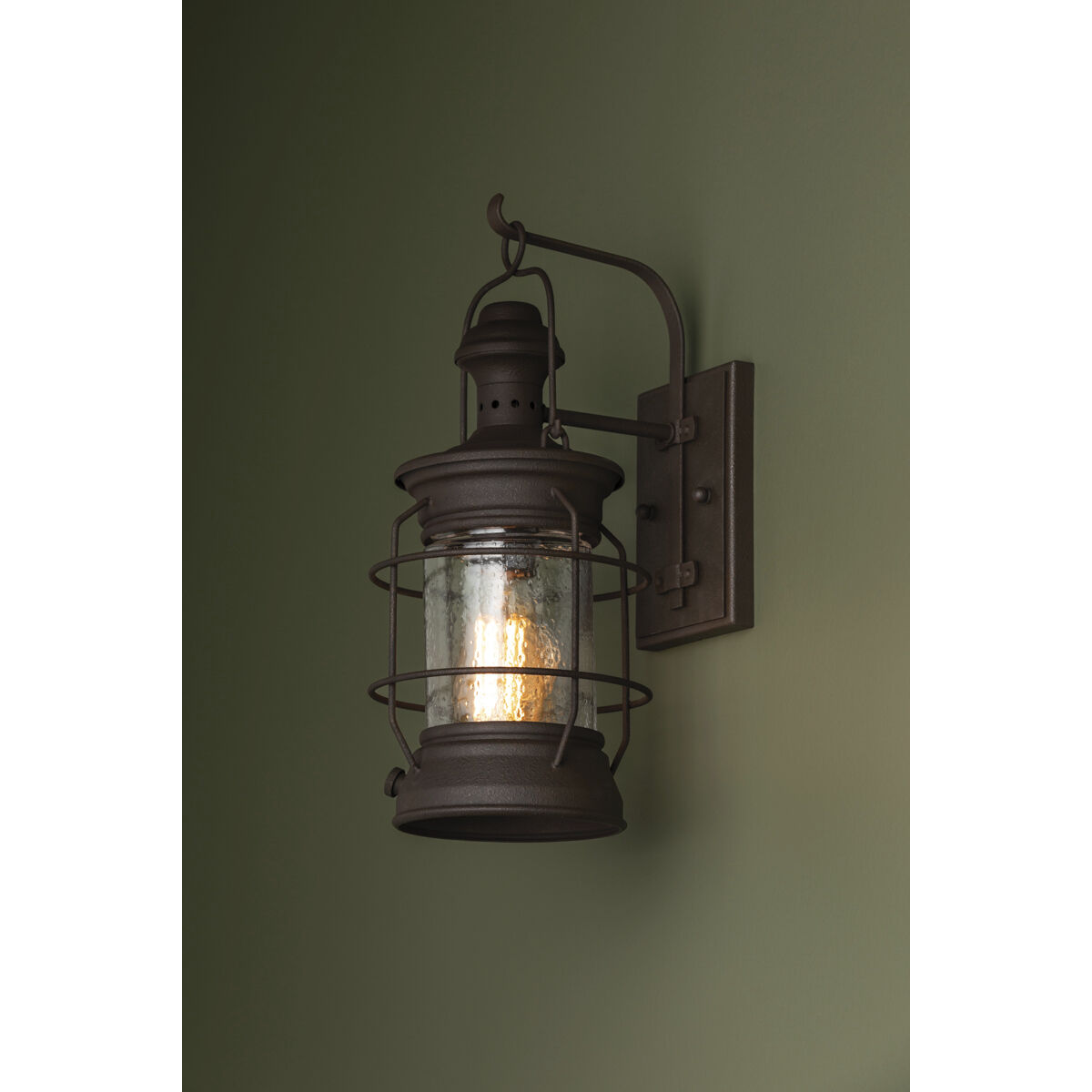 Atkins 1 Light 15.5 inch Heritage Bronze Outdoor Wall Sconce