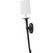 Faulkner 1 Light 5 inch Forged Iron Wall Sconce Wall Light