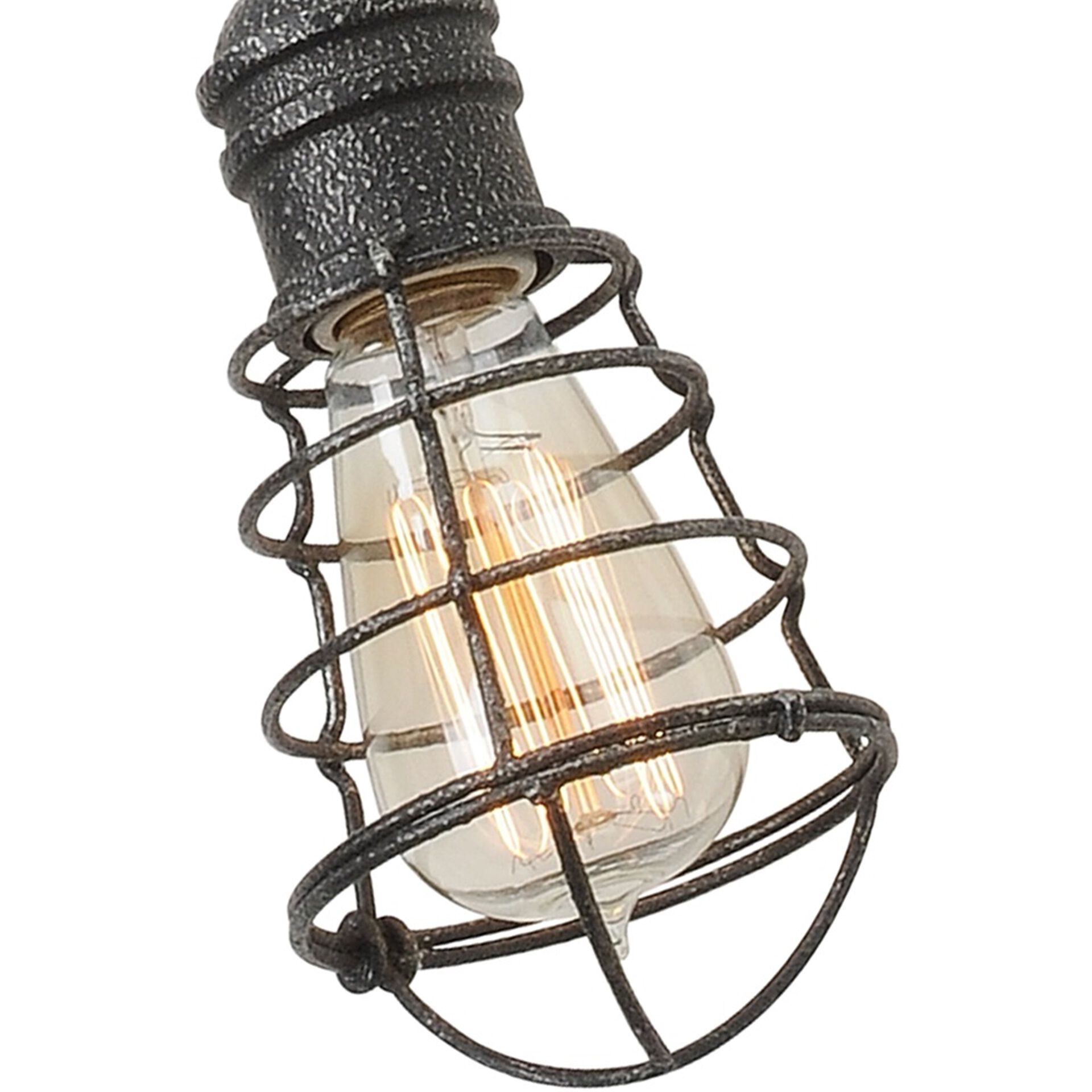 Conduit 13 Light 32 inch Old Silver Chandelier Ceiling Light