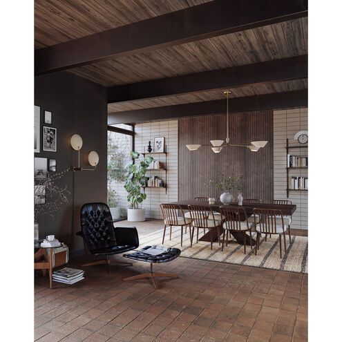 Leif 2 Light 24 inch Patina Brass/Soft Sand Plug-in Sconce Wall Light