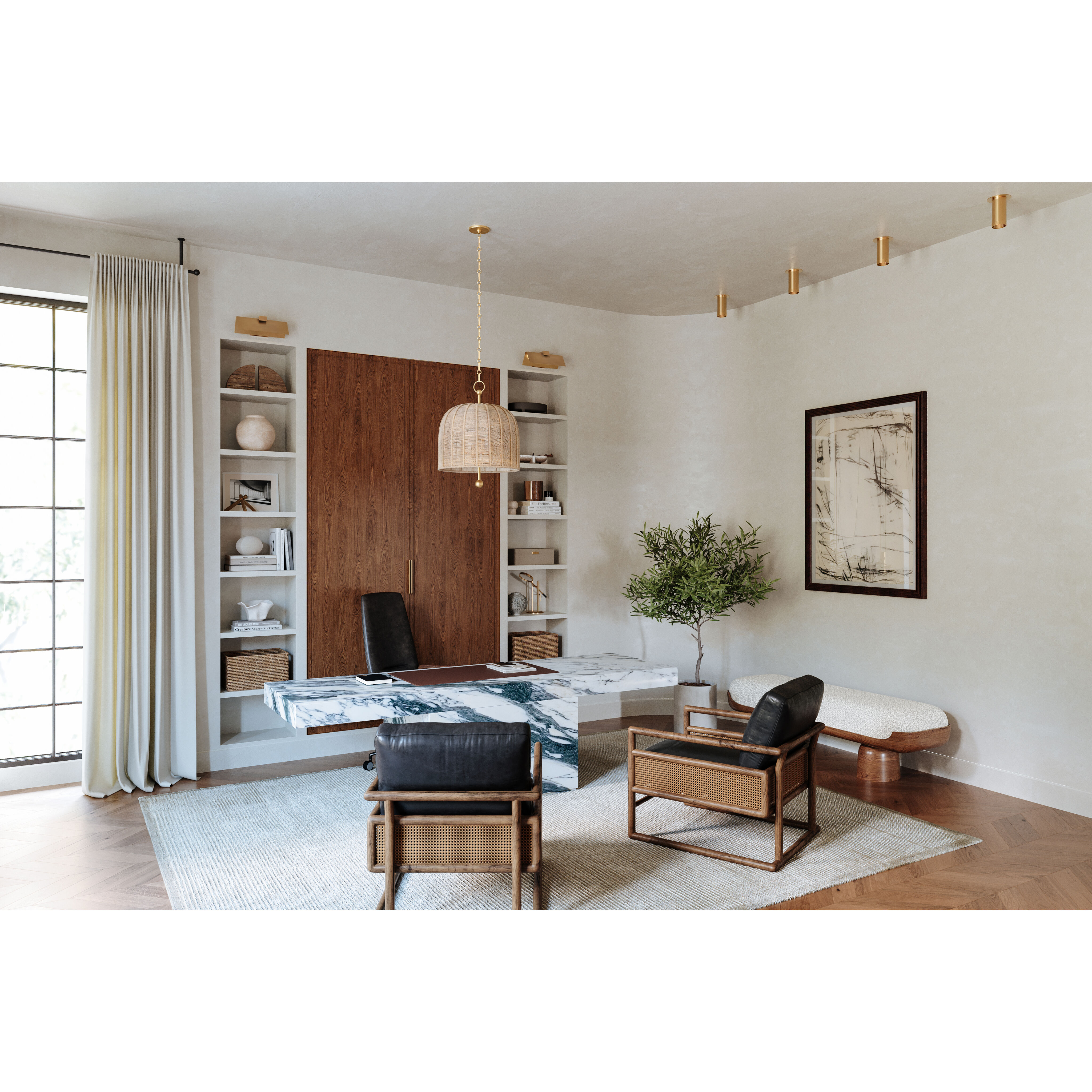 Berg 1 Light 4.75 inch Patina Brass Flush Mount Ceiling Light