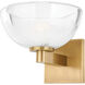 Valen 1 Light 8.5 inch Patina Brass Wall Sconce Wall Light