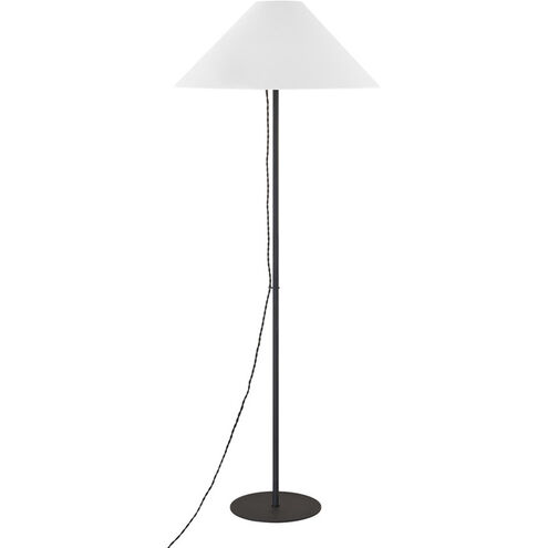 Pilar 65.25 inch 100.00 watt Textured Black Floor Lamp Portable Light