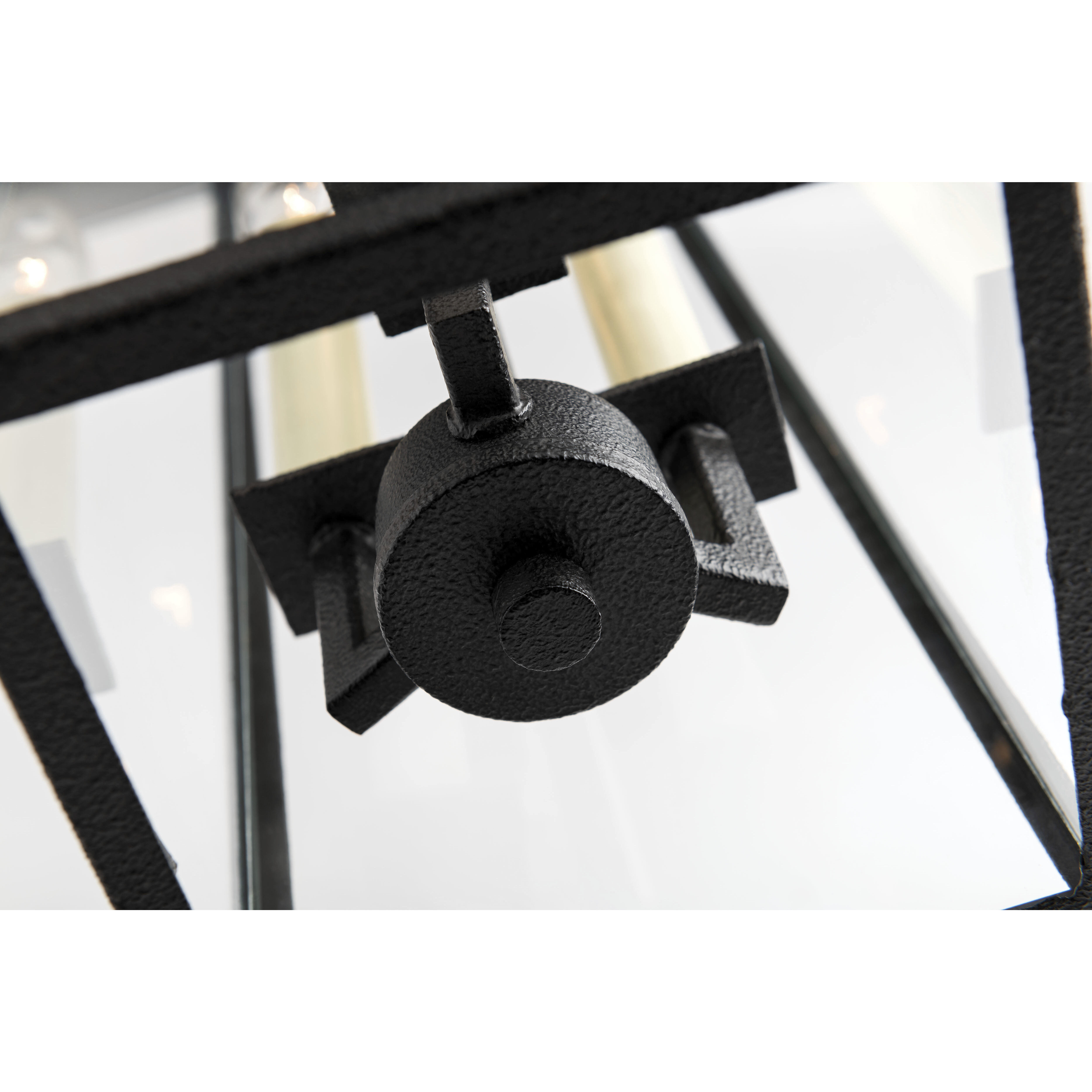 Beckham 3 Light 6 inch Forged Iron Outdoor Pendant